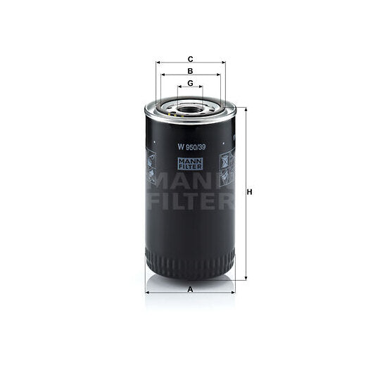W 950/39 Oil filter