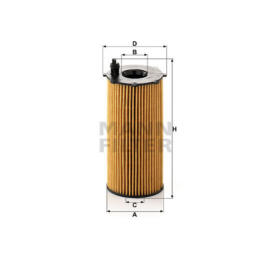 HU 820/2 x Oil filter