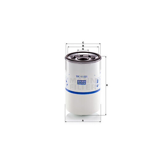 WK 11 051 Fuel filter