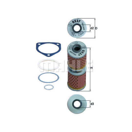 OX 37D Oil Filter