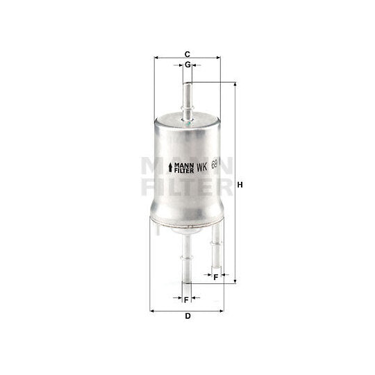 WK 69 Fuel filter