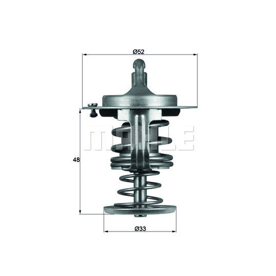 TX 82 80D Thermostat, coolant