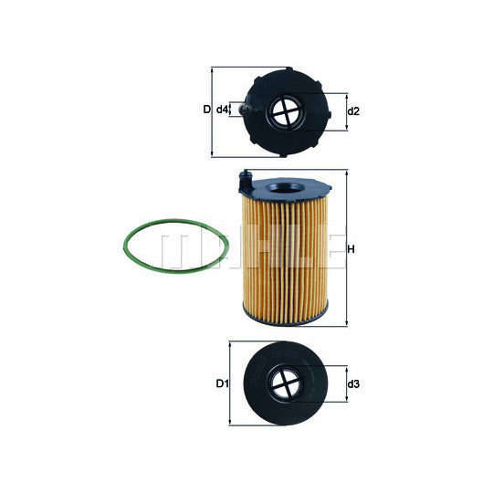 OX 420D Oil filter