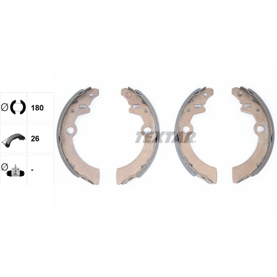 91058500 Brake Shoe Set
