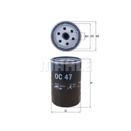 OC 47 Oil Filter