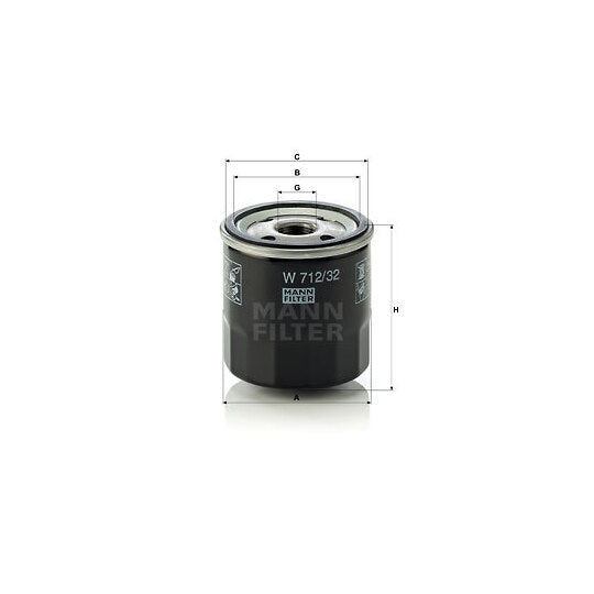 W 712/32 Oil filter
