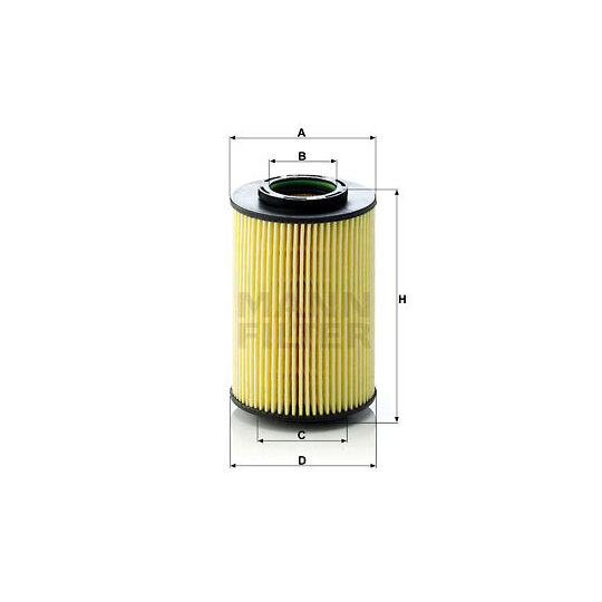 HU 822/5 x Oil filter