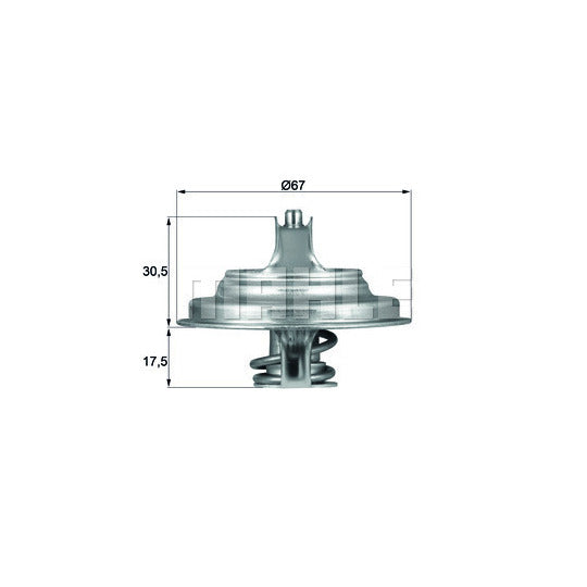 TX 54 83D Thermostat, coolant