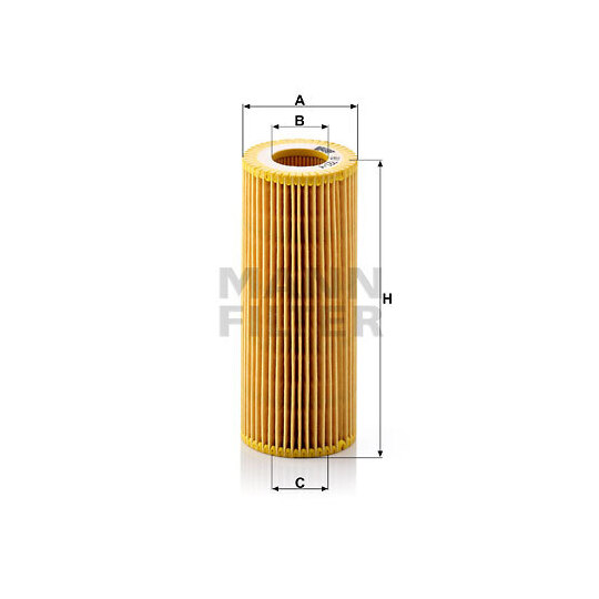 HU 721/4 x Oil filter