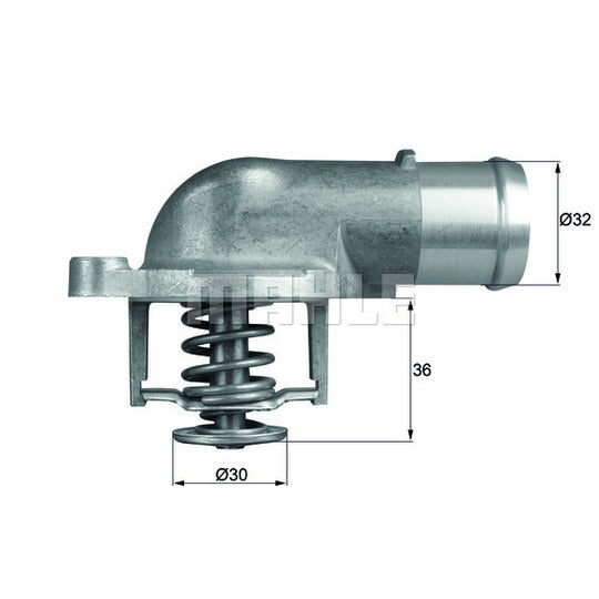 TI 212 87D Thermostat, coolant