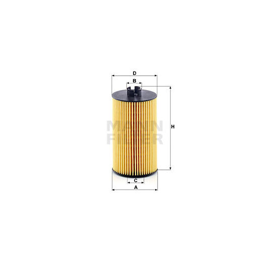 HU 931/6 x Oil filter