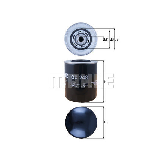 OC 248 Oil Filter