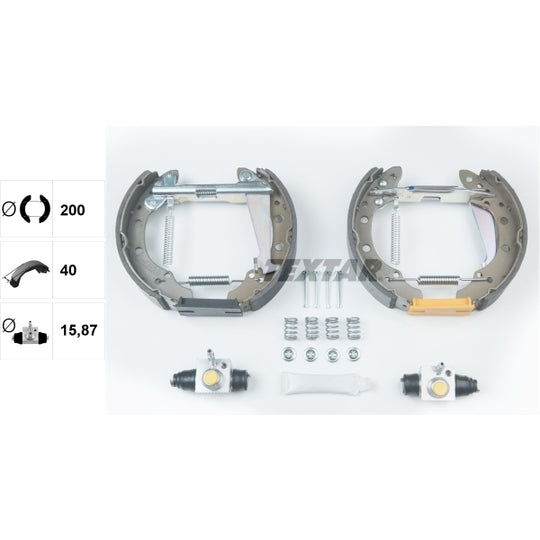 84044708 Brake Shoe Set