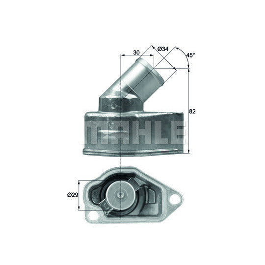 TI 9 92 Thermostat, coolant