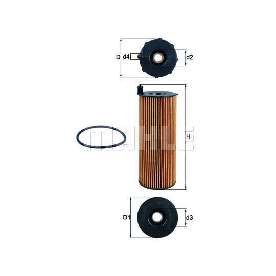 OX 196/1D1 Oil Filter