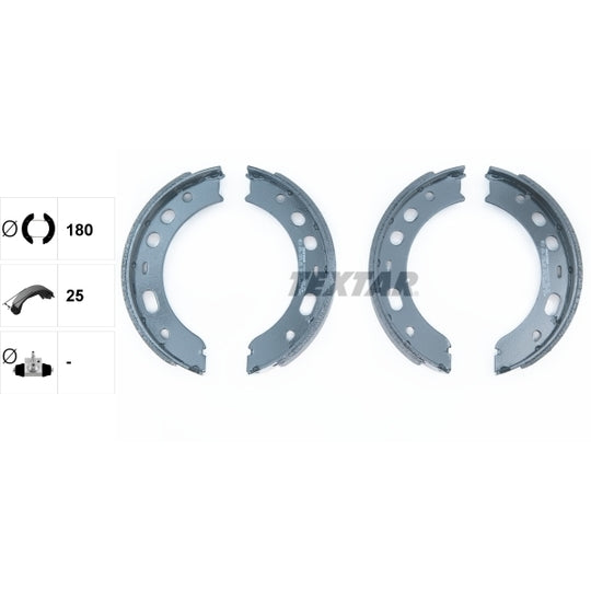 91063500 Brake Shoe Set, parking brake