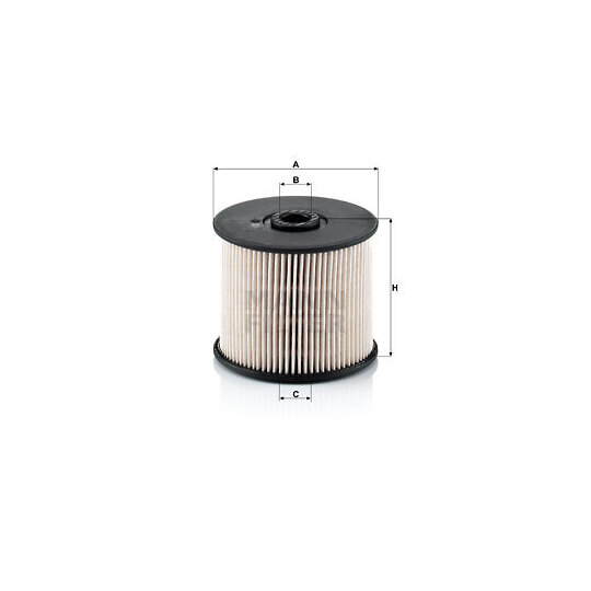 PU 830 x Fuel filter