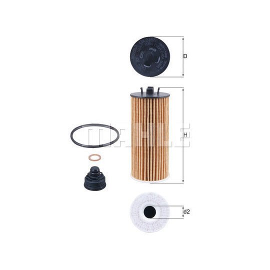 OX 815/1D Oil Filter