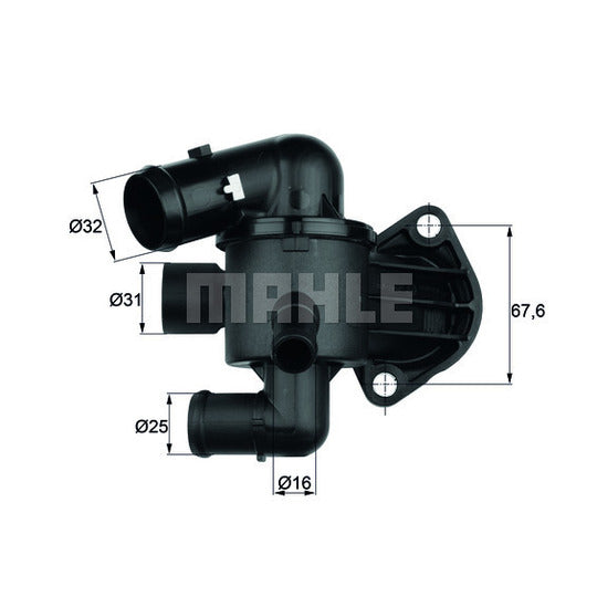 TI 33 87 Thermostat, coolant