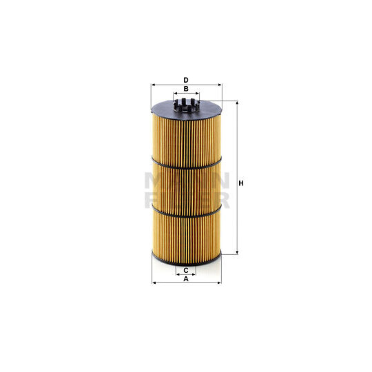 HU 12 001 z Oil filter