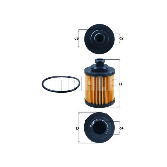 OX 418D Oil Filter