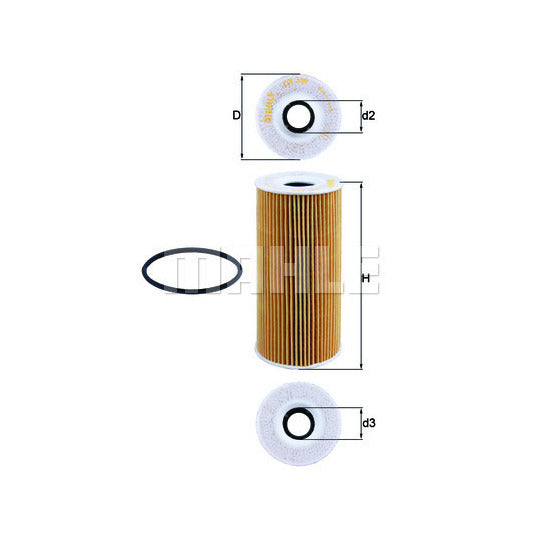 OX 366D Oil Filter