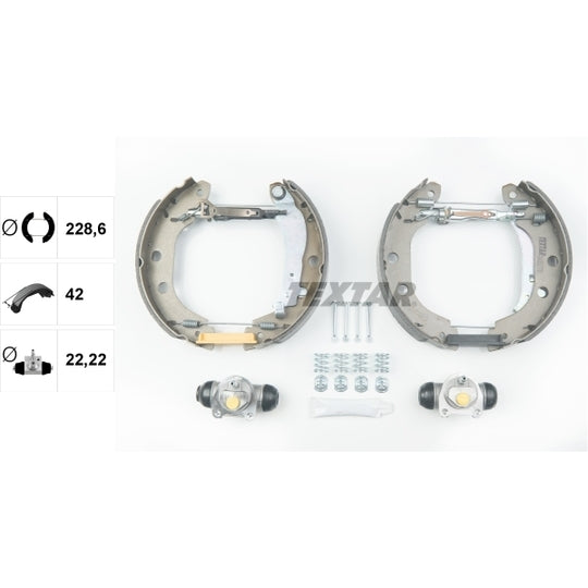 84052701 Brake Shoe Set