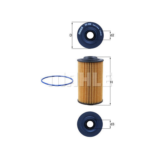 OX 399D Oil Filter