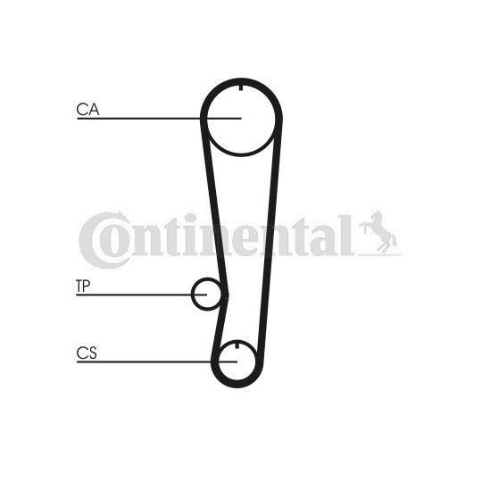 CT808 Timing Belt
