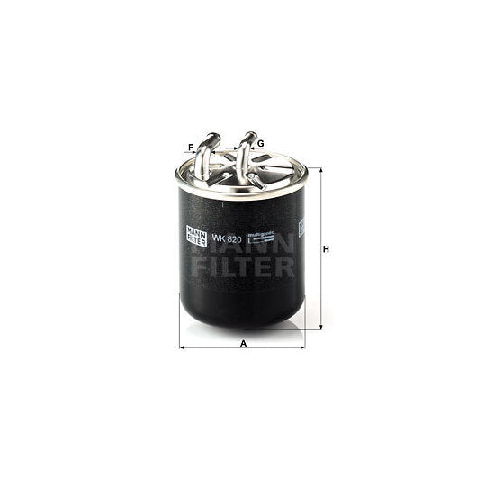 WK 820 Fuel filter