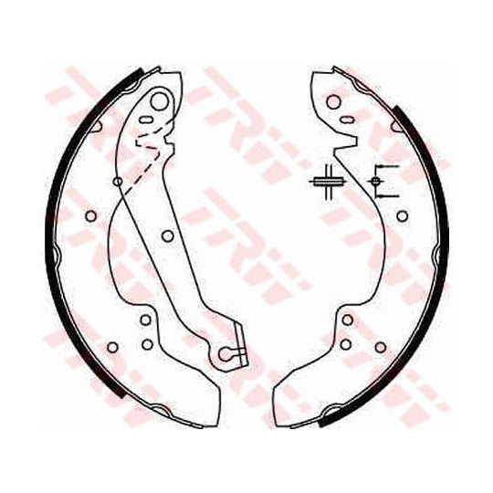 GS6167 Brake Shoe Set
