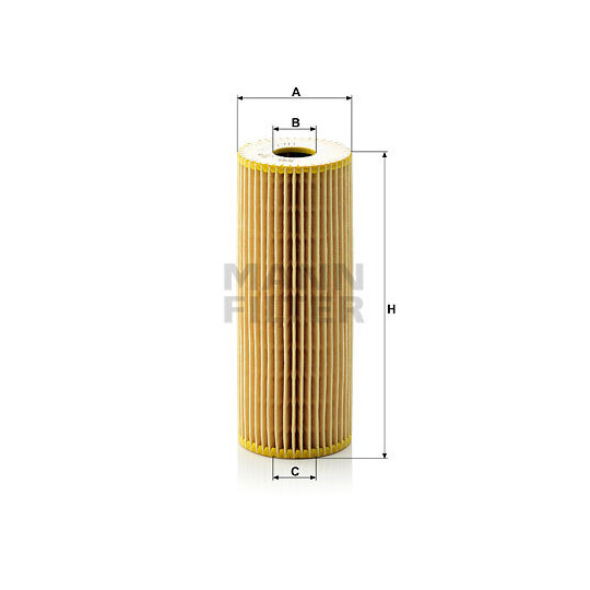 HU 727/1 x Oil filter