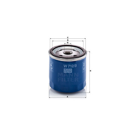 W 712/9 Oil filter