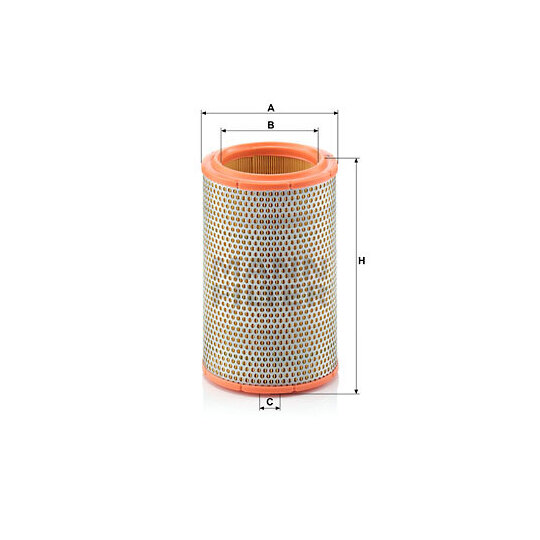C 1387 Air filter