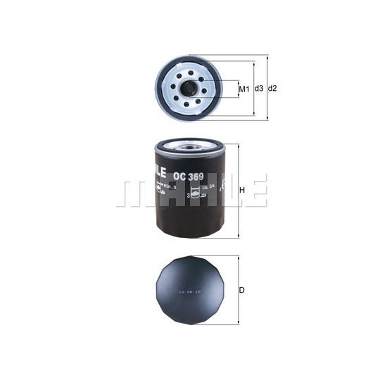 OC 369 Oil Filter