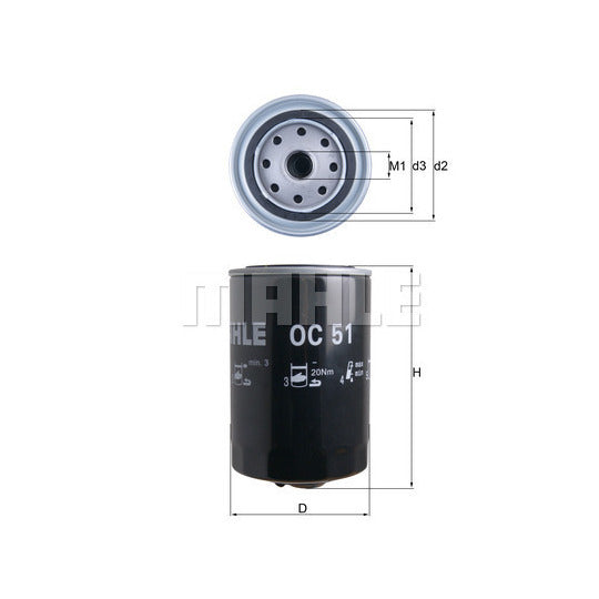 OC 51 Oil Filter