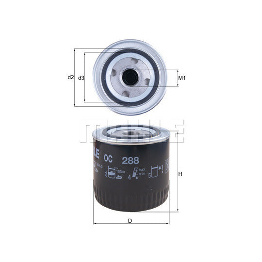 OC 288 Oil Filter