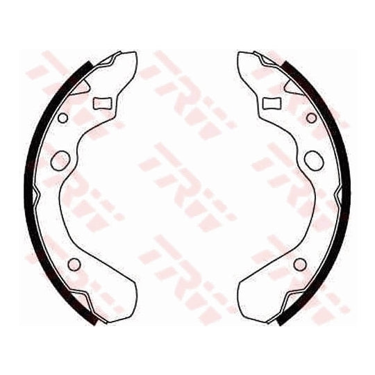 GS8290 Brake Shoe Set