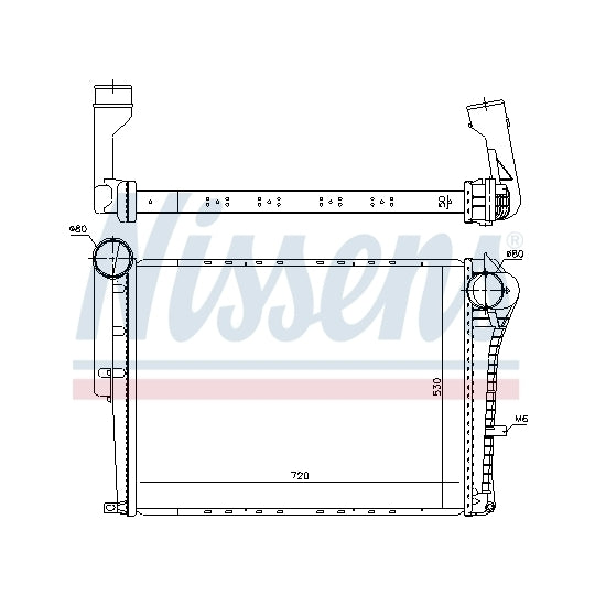 97072 Intercooler, charger