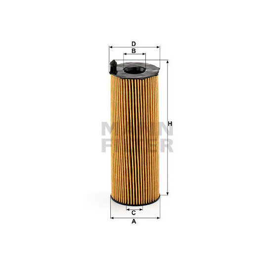 HU 8001 x Oil filter