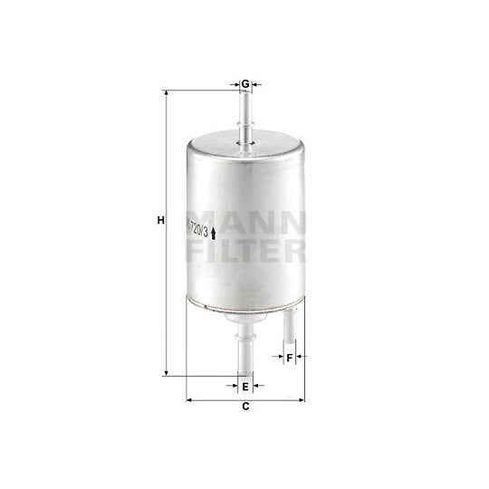 WK 720/3 Fuel filter