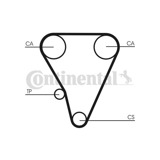 CT555 Timing Belt