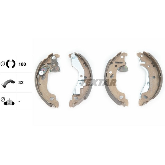 91054300 Brake Shoe Set