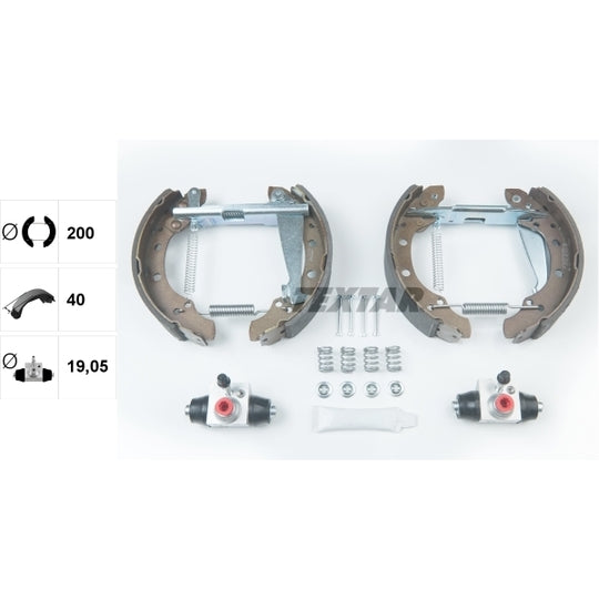 84044703 Brake Shoe Set