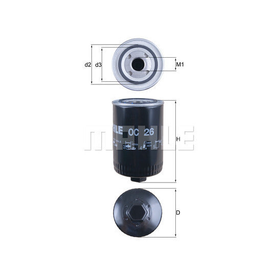 OC 26 Oil Filter