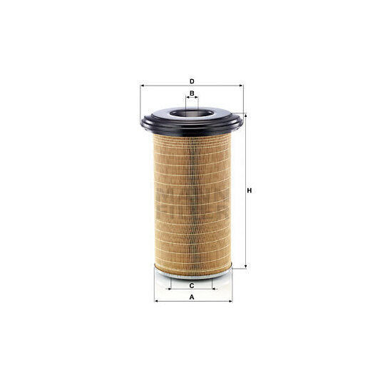C 24 650/7 Air filter