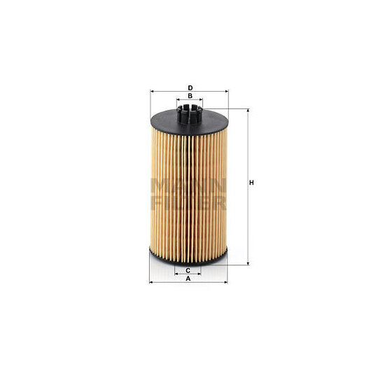HU 931 x Oil filter