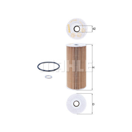 OX 1048D Oil Filter