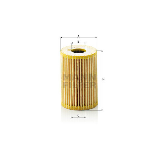 HU 610 x Oil filter