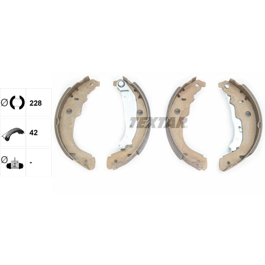 91067200 Brake Shoe Set